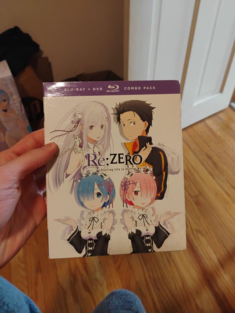 Re:ZERO SEASON 1 BLU RAY SET