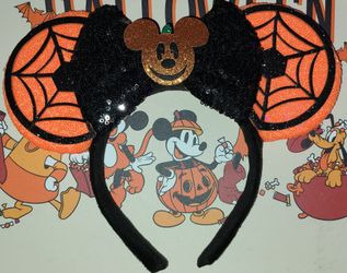 Disney Halloween Light Up Mickey Mouse Ears