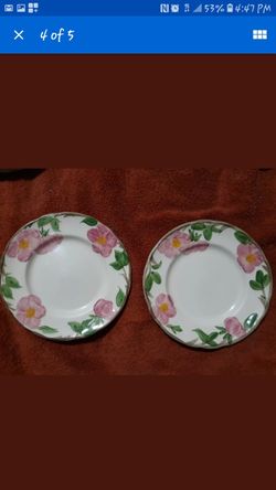 Vintage Franciscan Desert Rose 7 3/4 Salad Plate Made In England