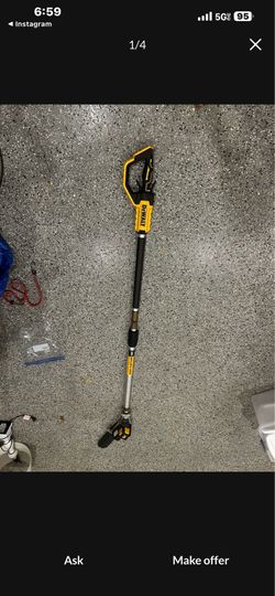 8” Dewalt chainsaw 20V Brushless