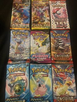 Pokémon Booster Packs
