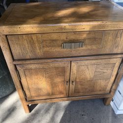  Solid Wood Walnut Night Stand