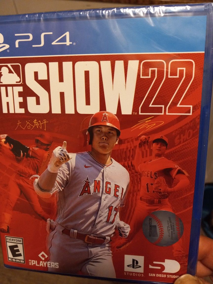 MLB The Show 22 PS4 Brand NEW in Plastic Unwrapped