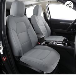 GXT Custom Fit Mazda CX5 Seat Covers Full Set S, SV, SR 2017 2018 (contact info removed)0 2021, Leatherette Car Seat Cushion for CX-5(Grey)
