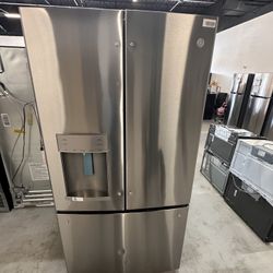 GE French Door Refrigerator (27.7 Cu Ft, GFE28GYNKFS)