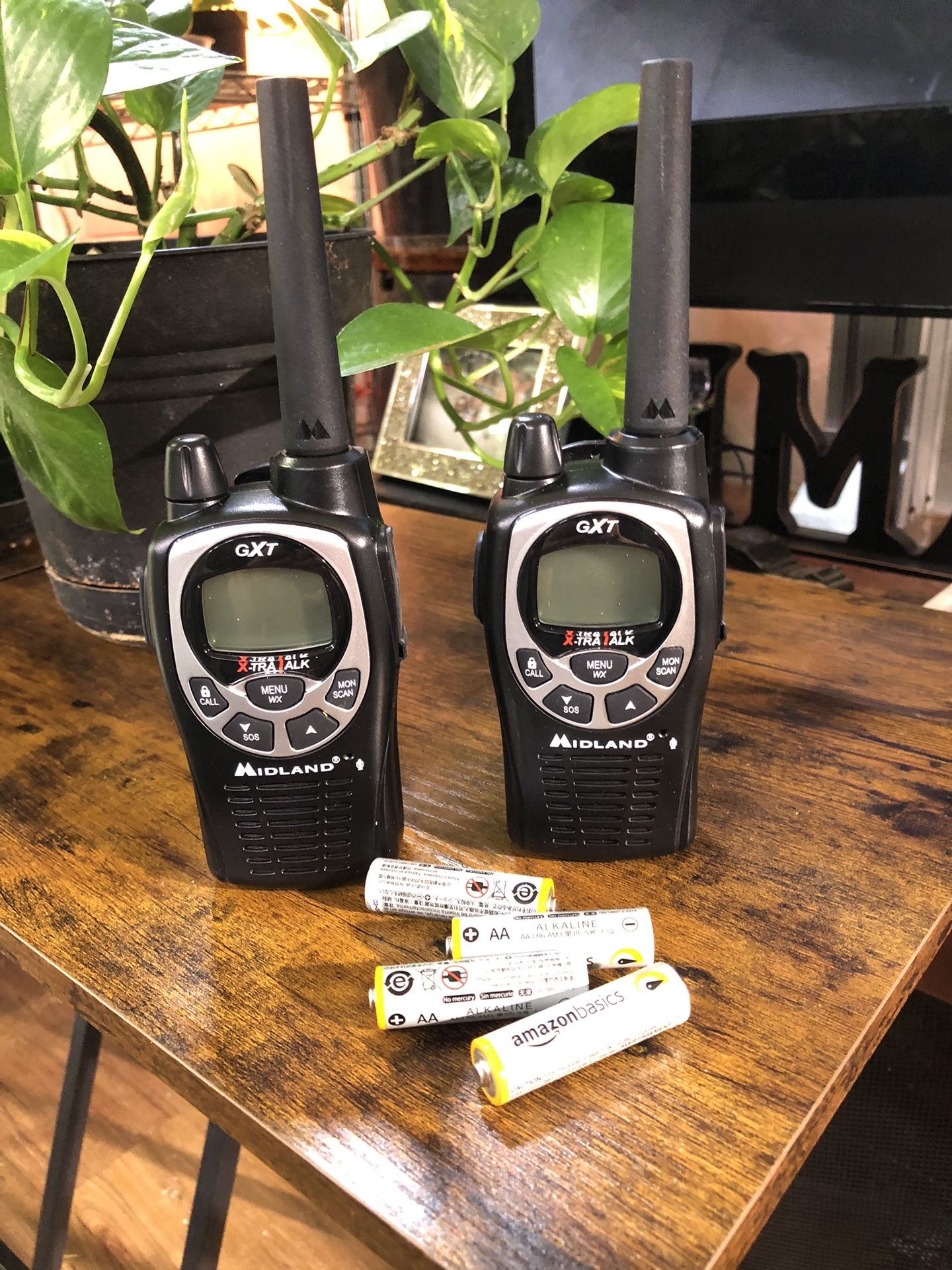 Walkie-talkies, Like New, Takes AA Batteries Both $15