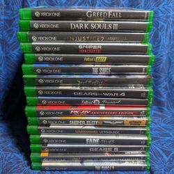 Xbox One Assorted Games $10 Each