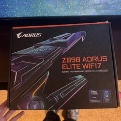 Aurous Z890 Elite Wifi 7 + Corsair Dominator DDR5 (32gb)