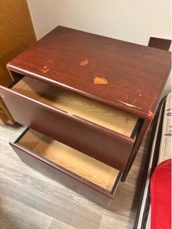Wooden  2 tier dresser