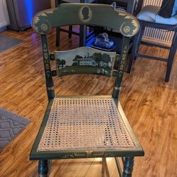 Hitchcock Limited Edition President John Adams Old School Cane Seat Chair