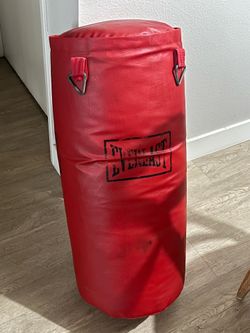 Old boxing bag