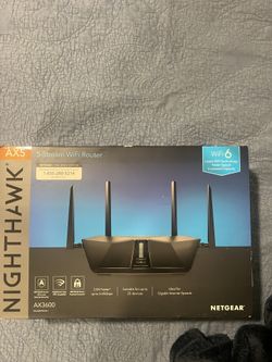 Brand New Nighthawk Ax5 WiFi Router
