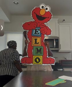 Elmo cut outs