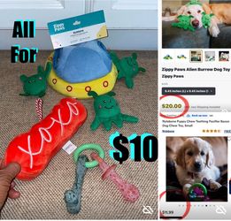 $10 For All Dogs/puppies 🐶 Toys some new some in mint condition