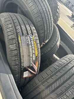 4 Tires 205x55-16 $260  No Install 
