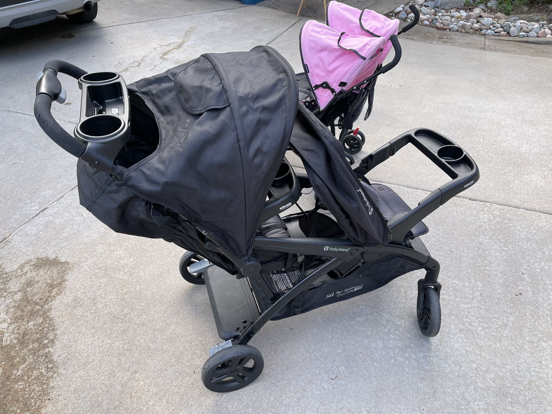 Double Sit And Stand Stroller