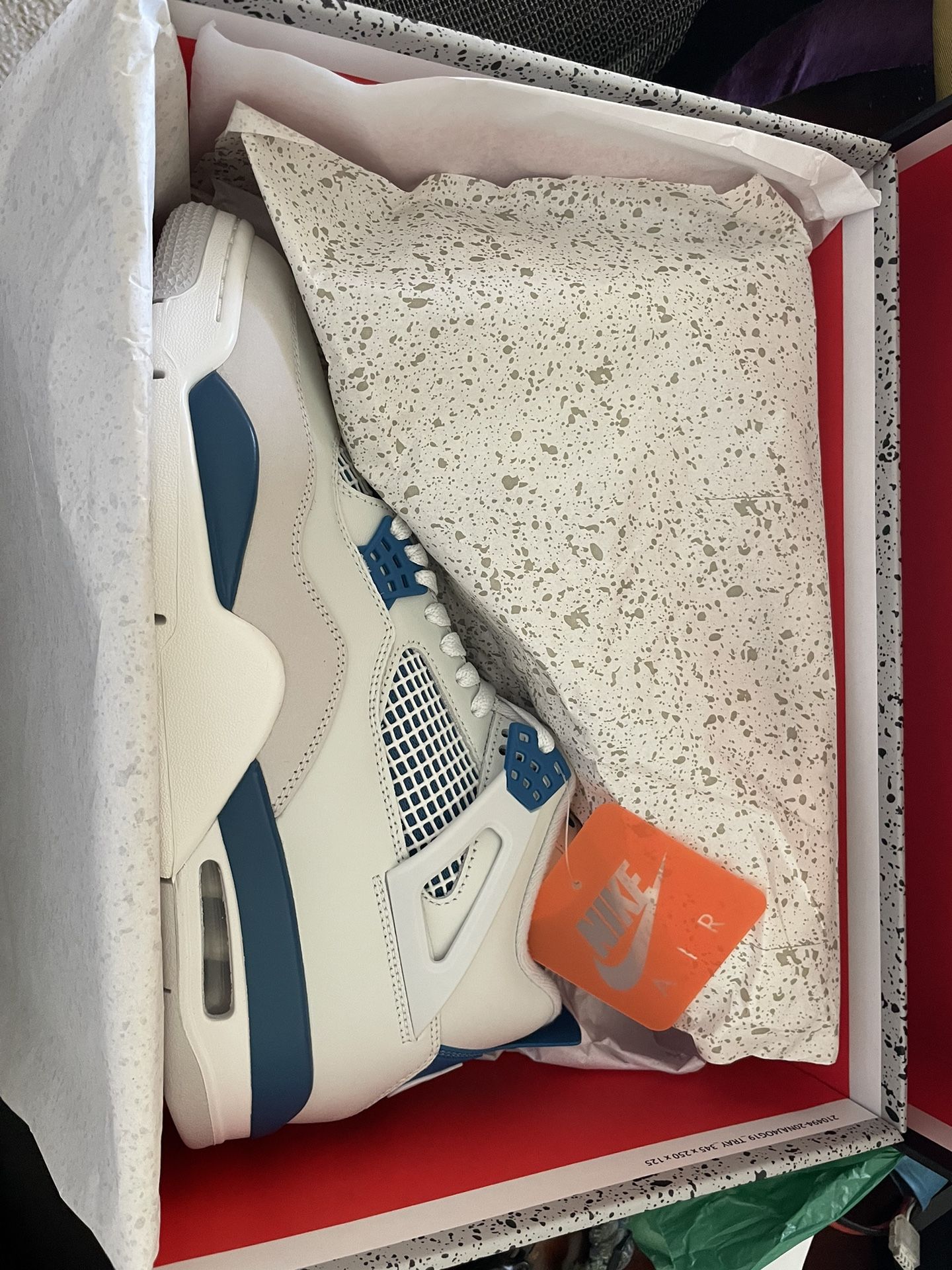 Nike Air Jordan 4 Industrial Blue sz11