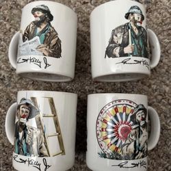 Vintage Emmett Kelly Jr Mug Flambro Hobo Clown Toby mug Coffee Cups