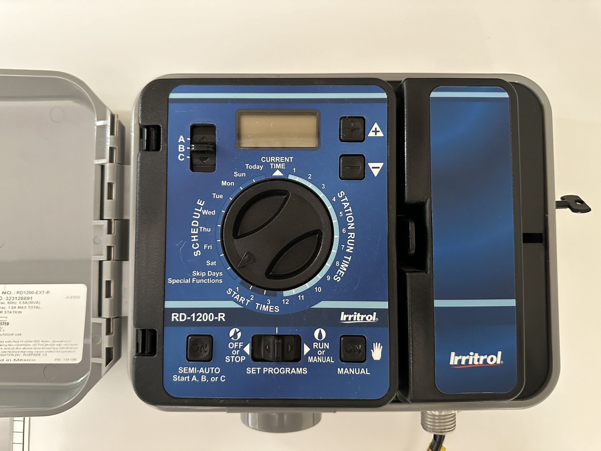 Irrittol Rain Dial Irrigation System Controller 12 Station
