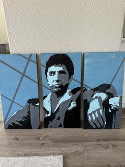 Scarface Painting - 3 Piece