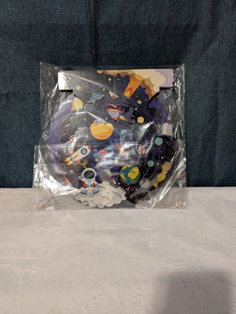 Space Theme 3-Tier Cupcake & Dessert Stand - New (Open Box)