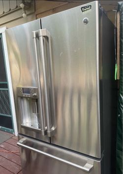 Café high end stainless steel fridge