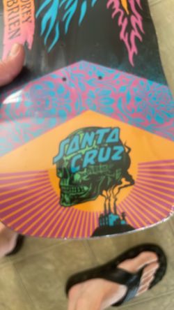 Santa Cruz/ Obey Skateboard Deck