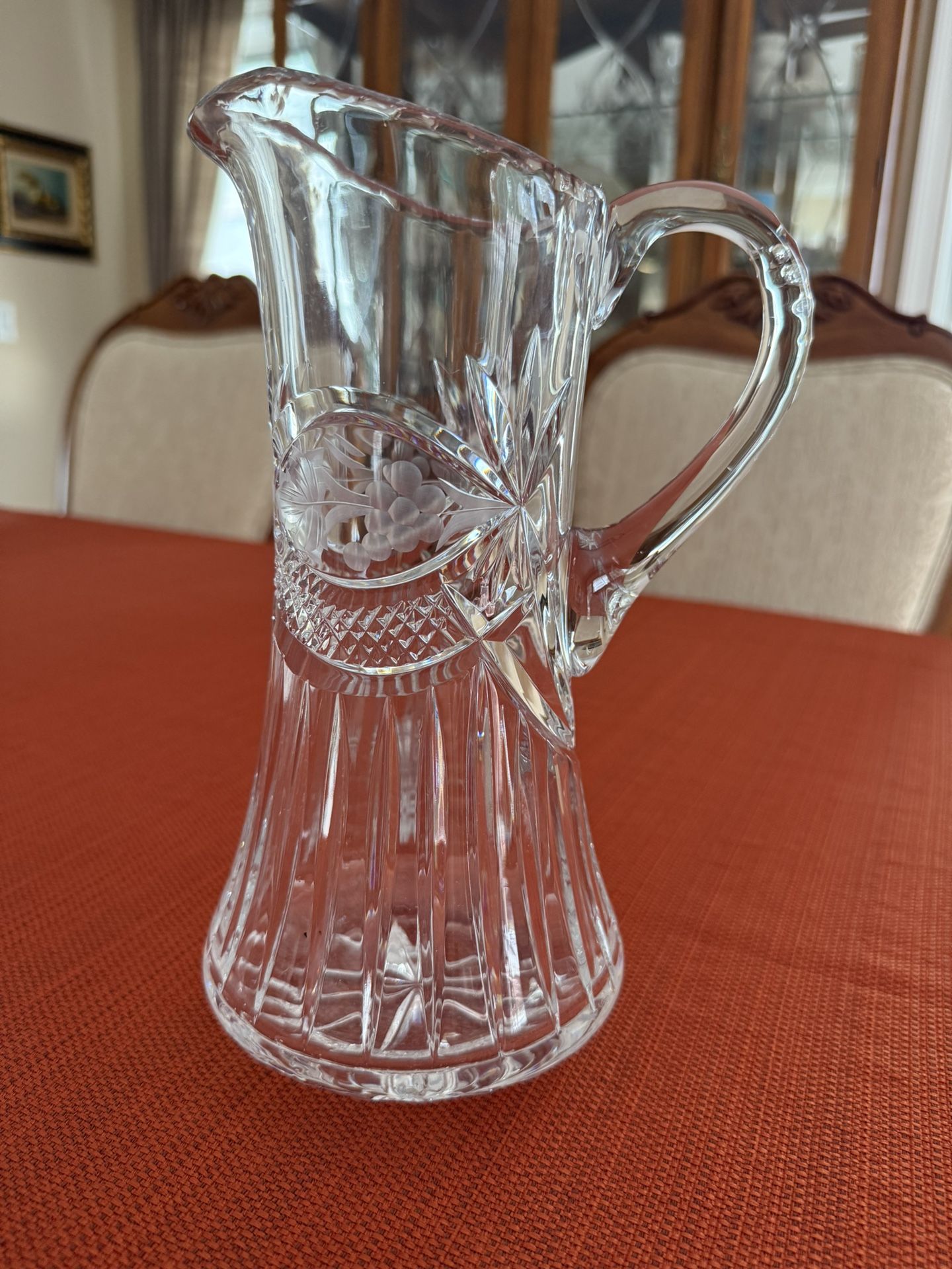 Wine Pitcher -crystal