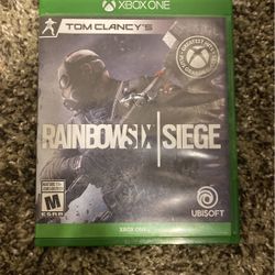  Tom Clancy’s rainbow six siege for Xbox one