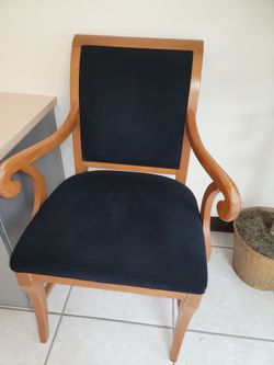 Wood Arm Chairs 