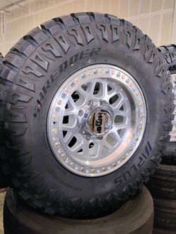 17 inch kmc 8x165 with 35 12 50 17 mt