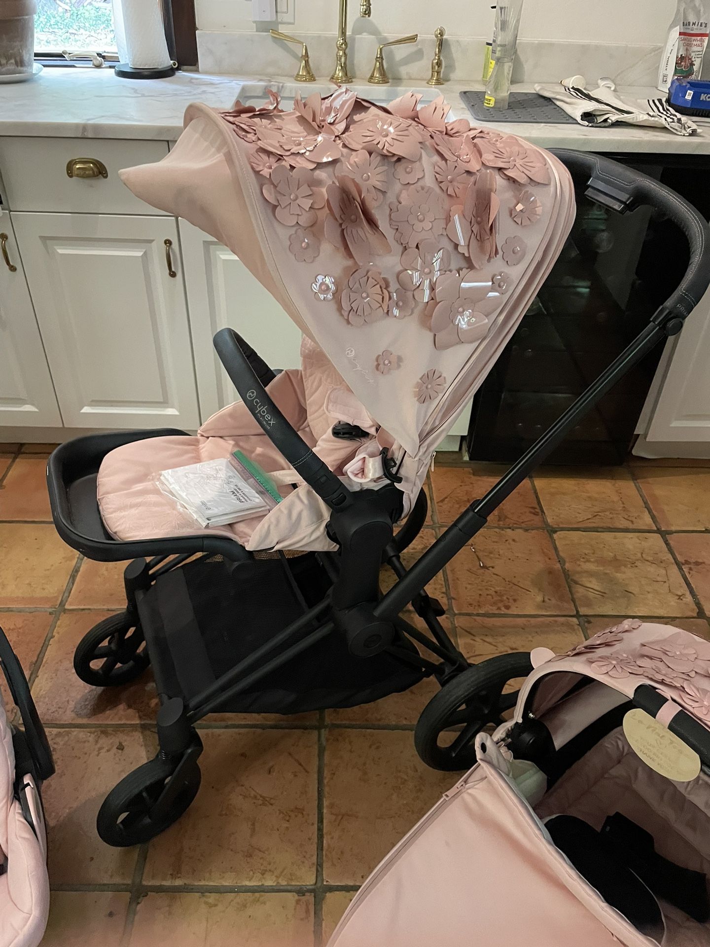 Cybex Priam Platinum Stroller Set