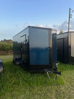 🦅Quality Cargo Enclosed Trailer 6x12 Sa Single Axle Brand 🆕 POLYCORE  0.080🔥