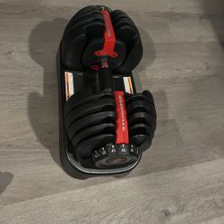 adjustable 50 Pound Dumbbell 