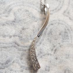 White Gold Diamond Necklace