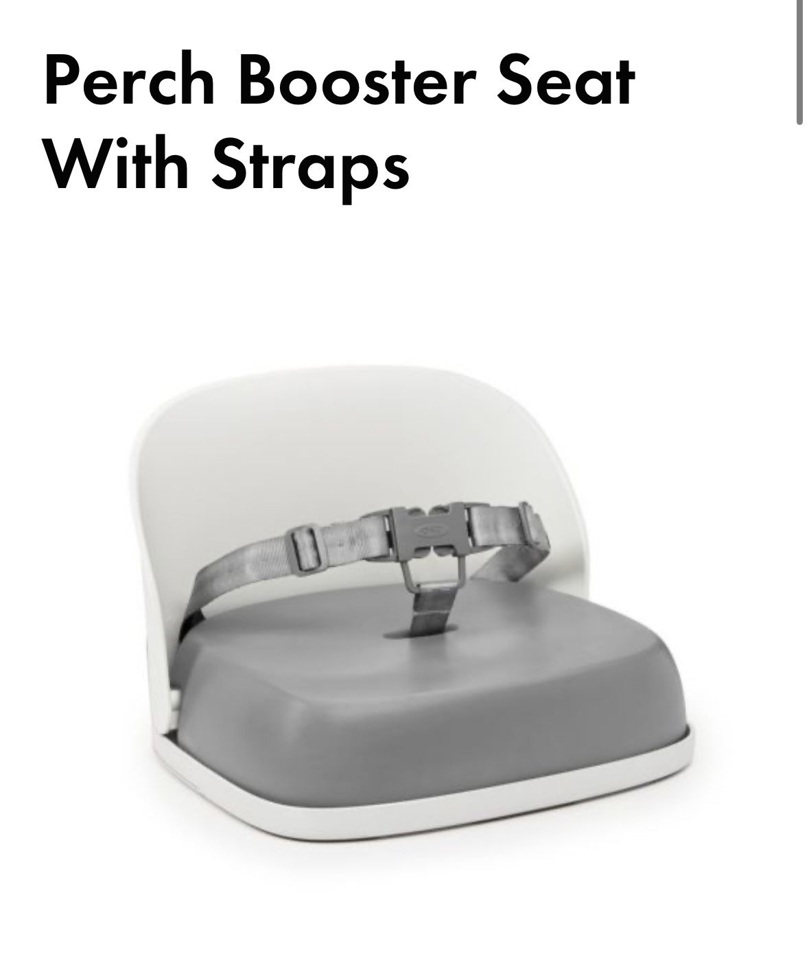 OXO Perch Booster Seat With Straps