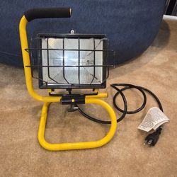 Halogen Single Fixture Work Light