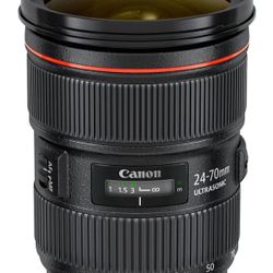 Canon EF 24-70mm f/2.8L II USM Standard Zoom Lens Black. Item is in new condition. No trade. New just doesn’t have original packaging 