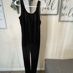 Velvet jumpsuit
