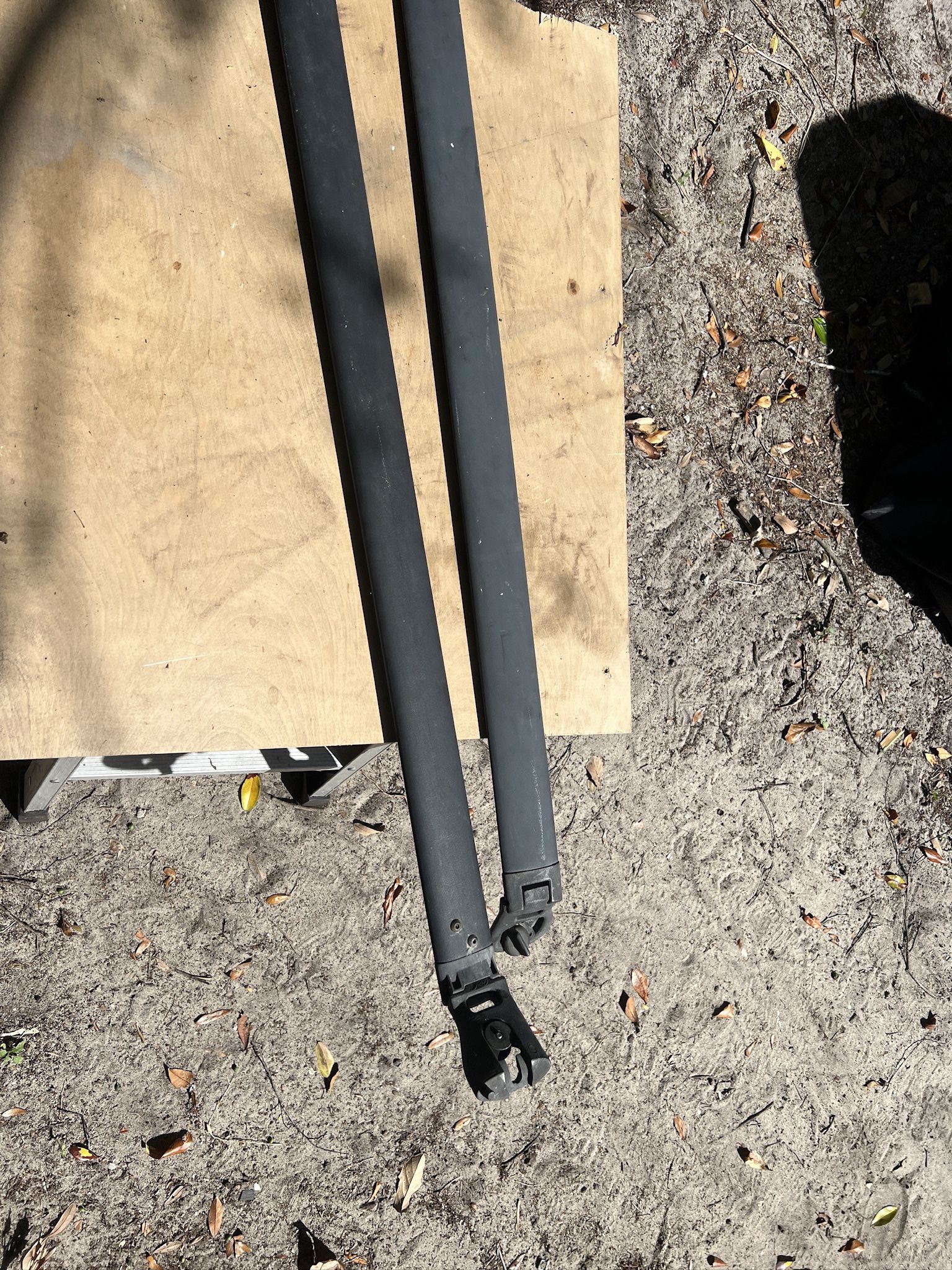 Dodge minivan cargo rack and ladder, Original