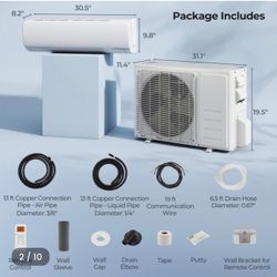 COSTWAY 11500 BTU Mini Split Air Conditioner