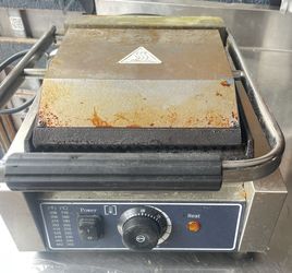 Panini Sandwich Press Commercial Restaurant Deli Equipment 