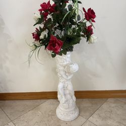 Faux Plant With Stand