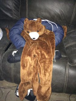 Carry me teddy bear costume