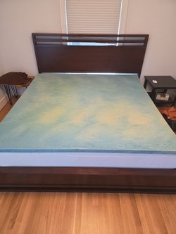 King Bed Frame (free mattress - Tuft & Needle)