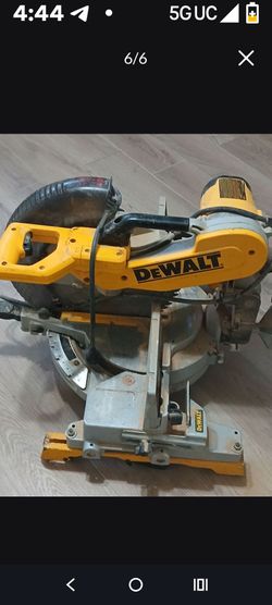 DeWalt double bevel sliding saw