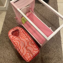 18in Doll Bed And backpack