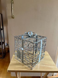 Silver card holder