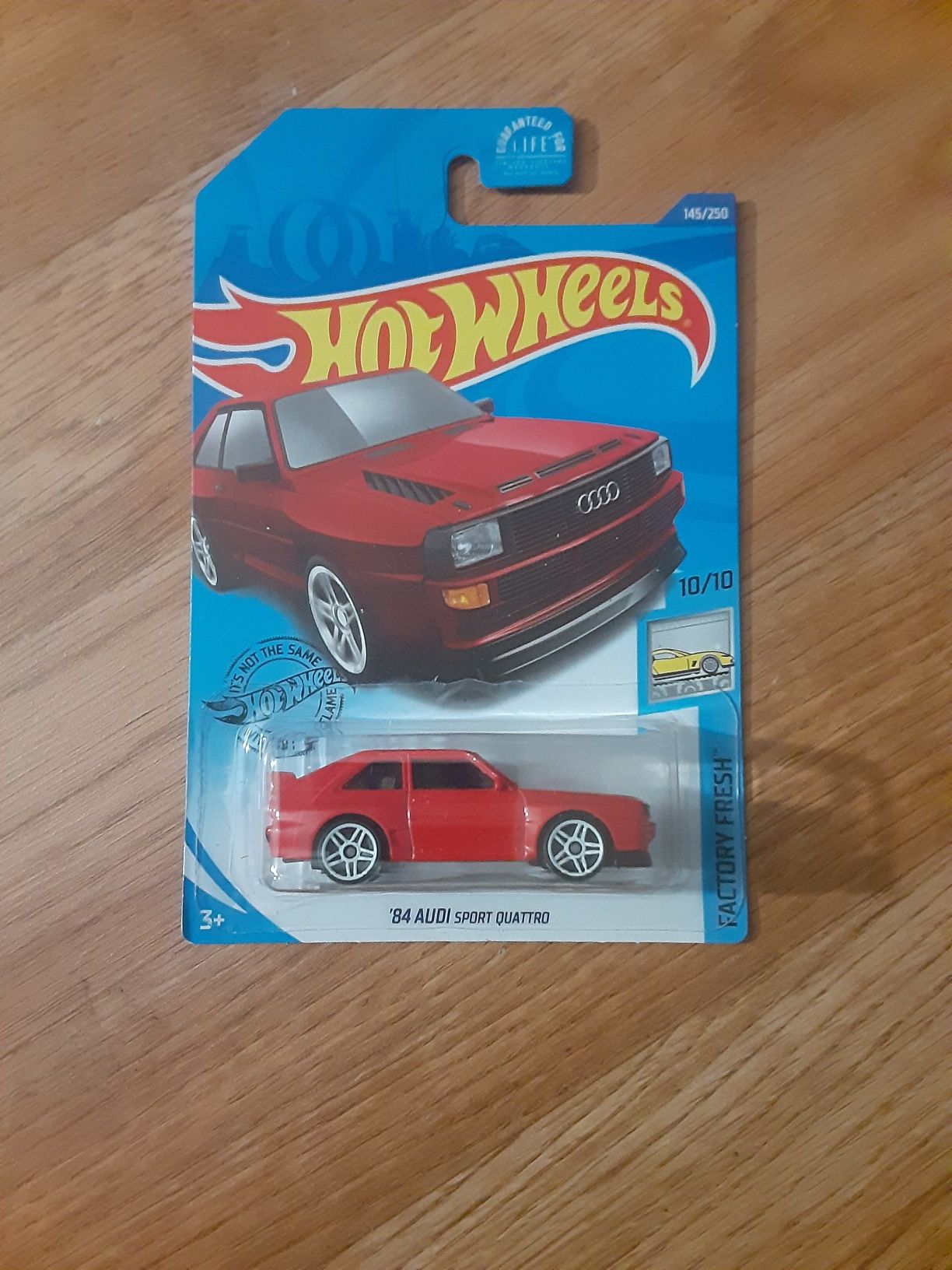 Hotwheels 84 Audi sport quantro