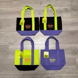 Trader Joe’s Halloween Mini Canvas Tote Bags New 2026